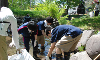 5月 鴨々川清掃 写真