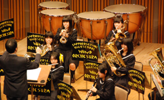11月 吹奏楽部定期演奏会 写真