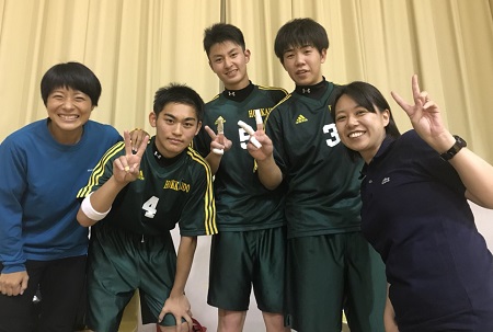 本校から３名が選出！札幌選抜として北海道予選優勝に貢献。